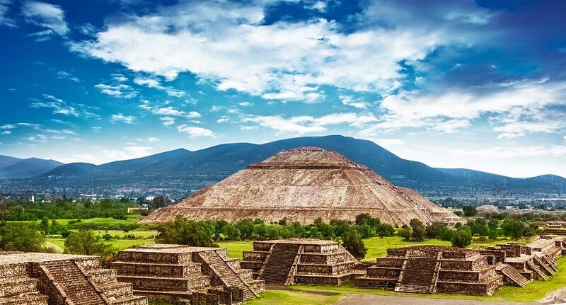 Pirámide del Sol en Teotihuacán