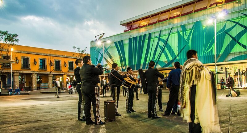 Mariachis en la Plaza Garibaldi